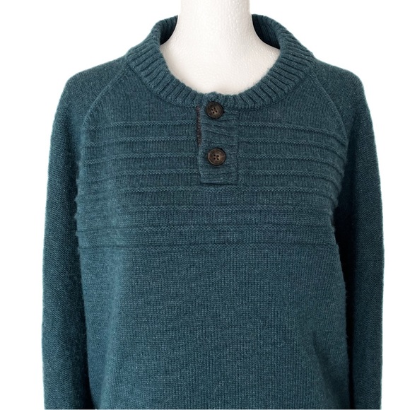 Duluth Trading Co Other - Duluth Trading Co. Men's Wool Be Back Henley Sweater